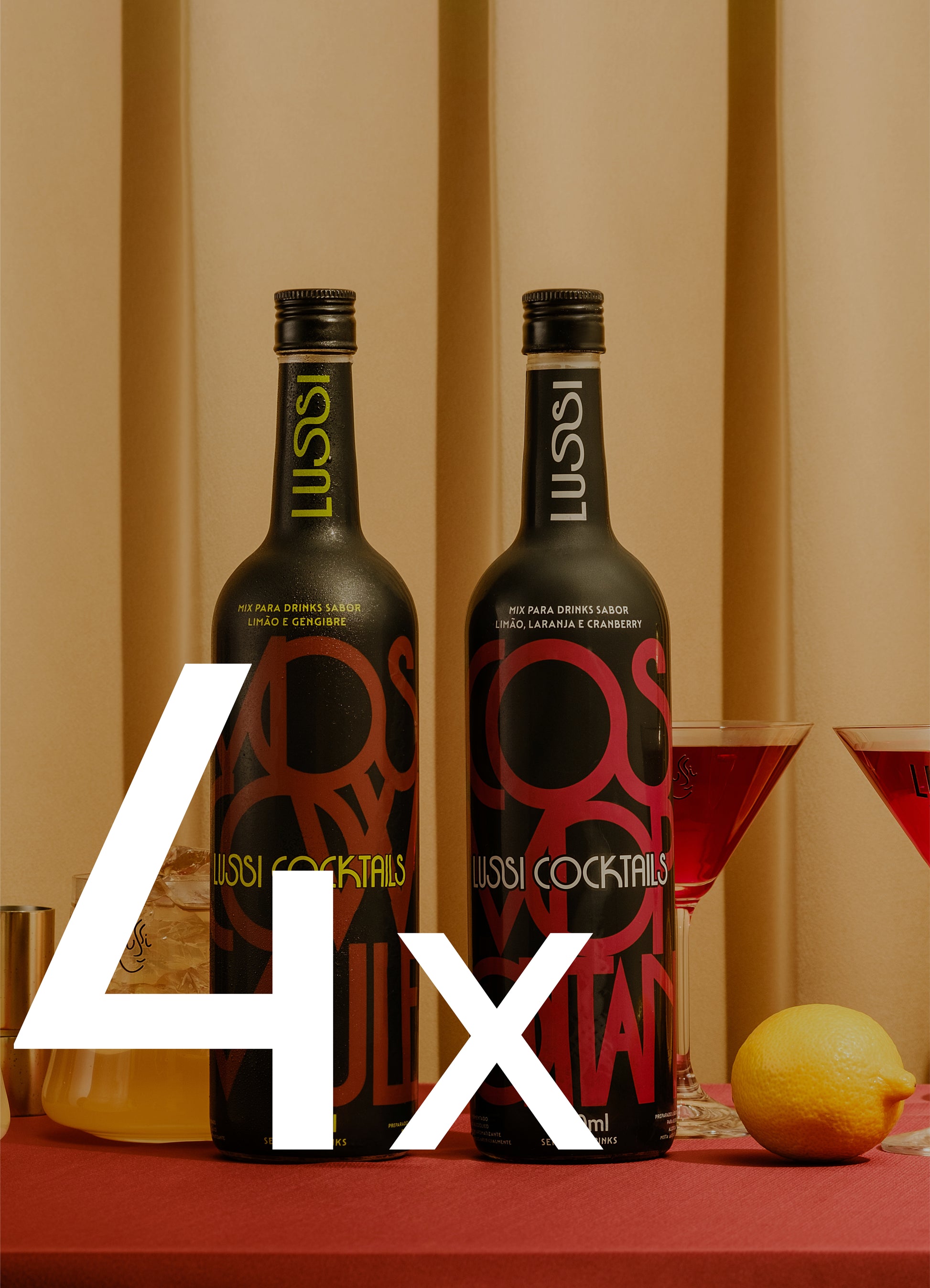 Combo Variado 4 Garrafas